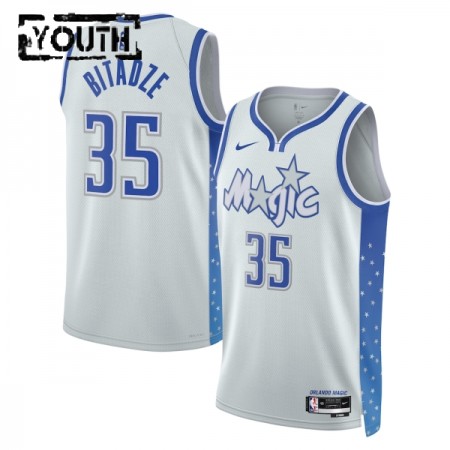 Dres Orlando Magic Goga Bitadze Nike 2025-26 City Edition Bijela Swingman - Dječji